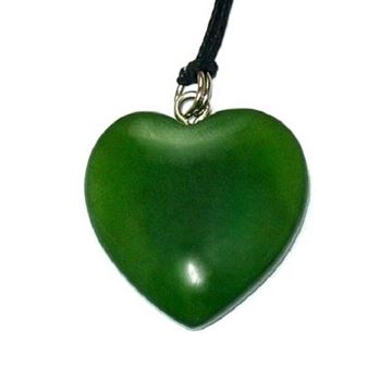 Picture of Jade pendant heart