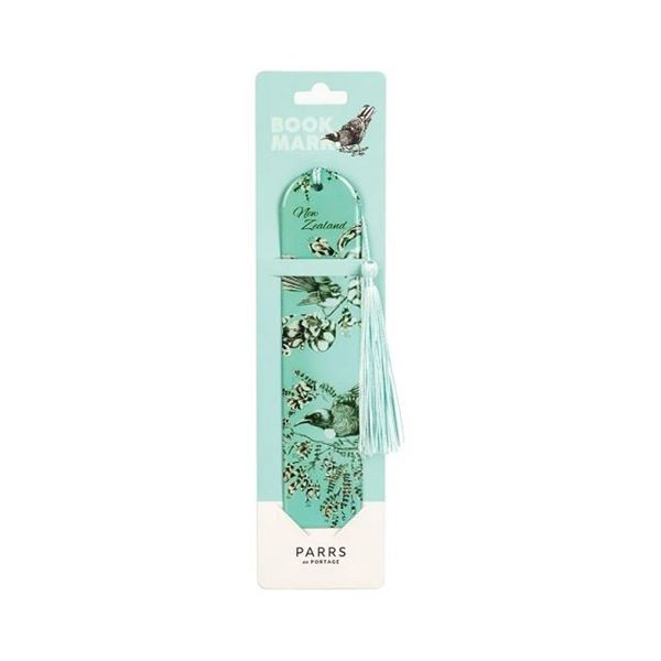 Picture of Bookmark birds pastel blue