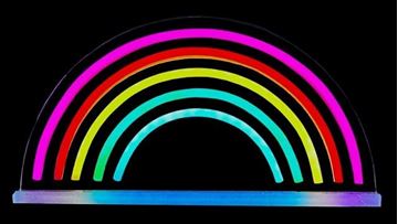 Picture of Neon USB rainbow stand
