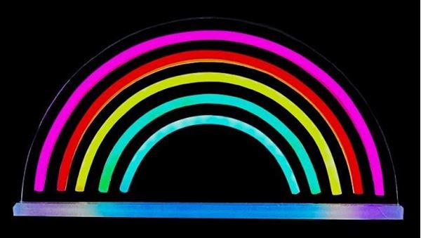 Picture of Neon USB rainbow stand