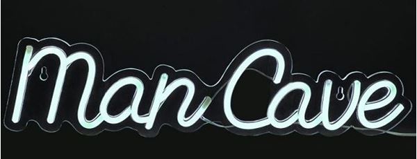 Picture of Neon USB man cave sign