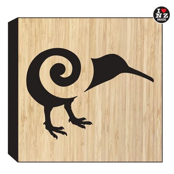Picture of Koru kiwi art block