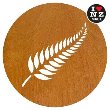 Picture of Fern rimu veneer coasters