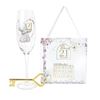 Picture of Me to you 21st key/glass set