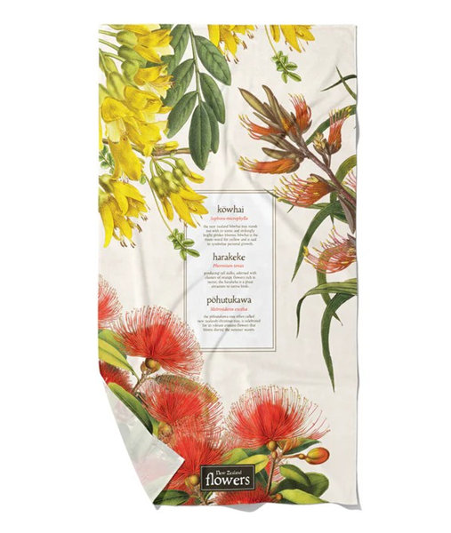 Picture of Tea towel native flowers