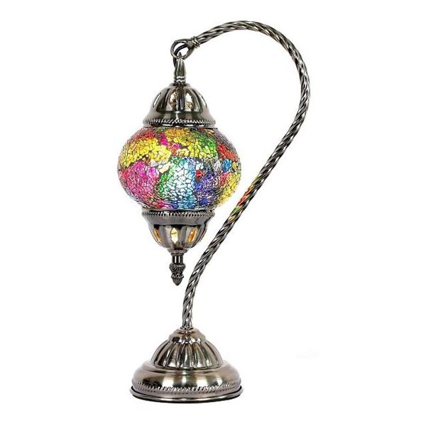 Picture of Turkish swan neck mosaic lamp