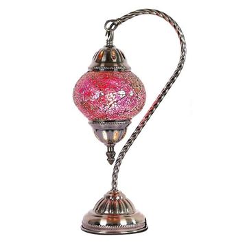 Picture of Turkish swan neck mosaic lamp