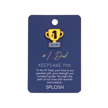 Picture of #1 dad keepsake pin