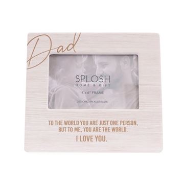 Picture of Dad 4x6 ceramic frame