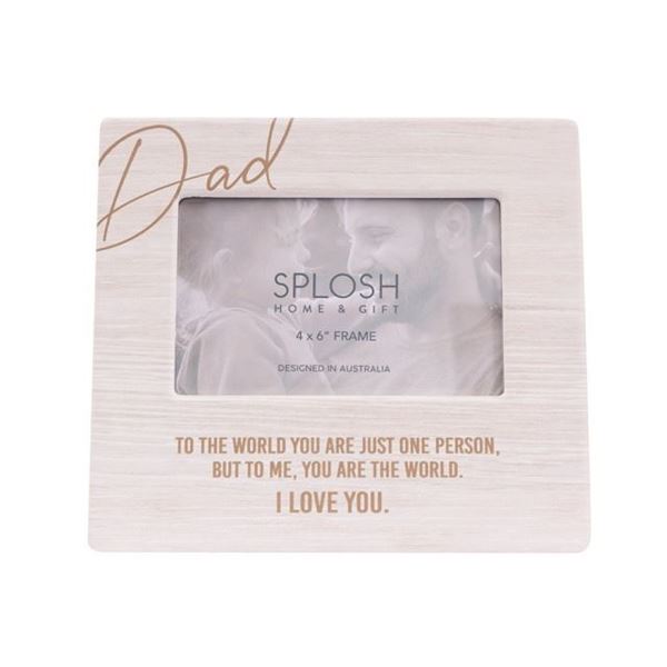 Picture of Dad 4x6 ceramic frame