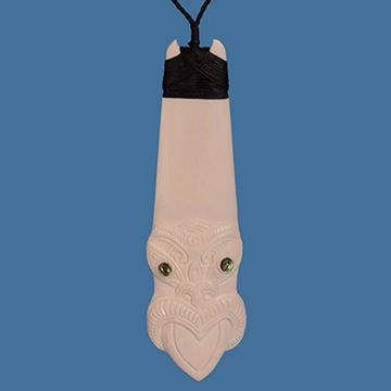 Picture of Bone tiki toki pendant