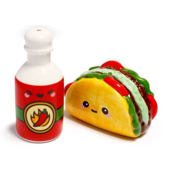 Picture of Taco/hot sauce salt & pepper