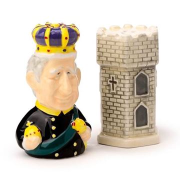 Picture of King charles salt & pepper