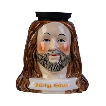 Picture of Jesus holy shit stash jar