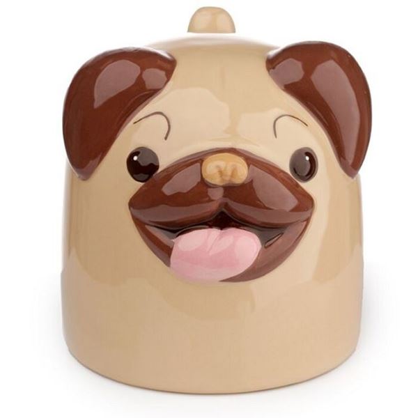 Picture of Pug upside down mug