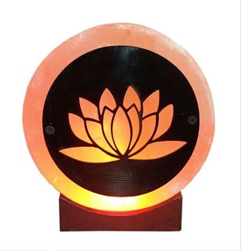 Picture of Lotus flower salt lamp