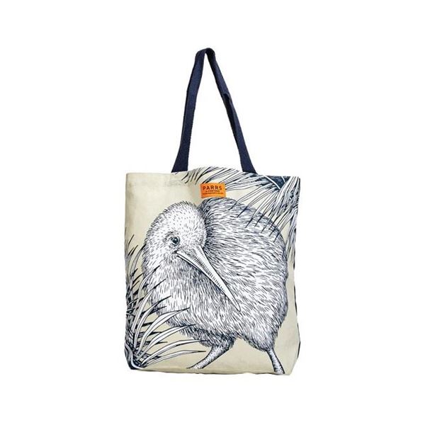 Picture of Canvas bag kiwi stripe