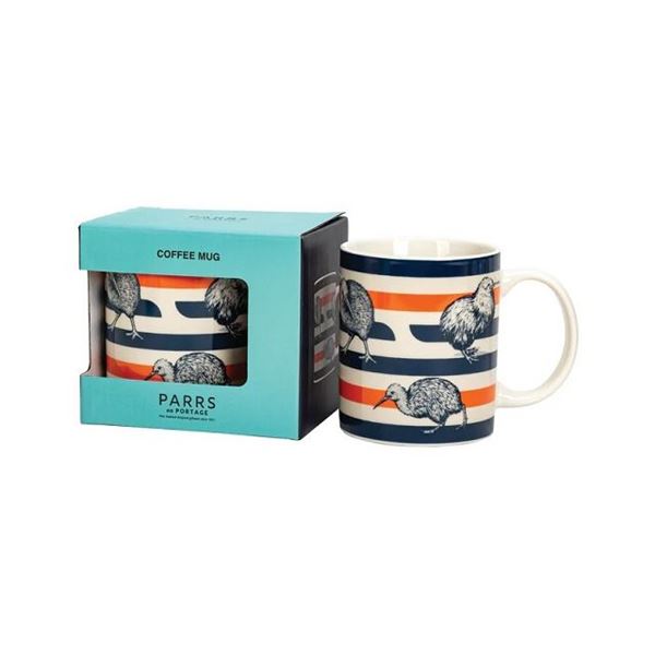 Picture of Coffee mug kiwi stripe
