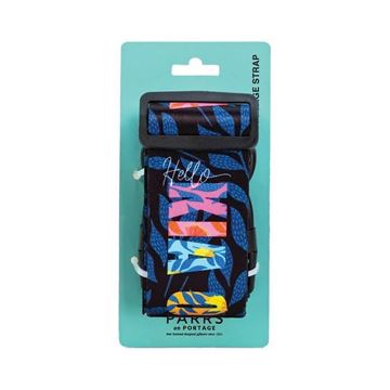 Picture of Luggage strap kia ora florals