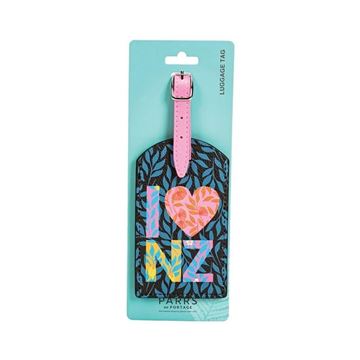Picture of Luggage tag kia ora florals