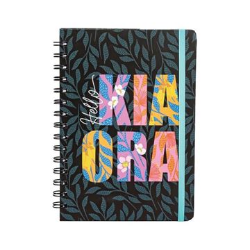 Picture of Notebook kia ora florals A5