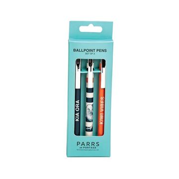Picture of Pens kiwi stripe s/3
