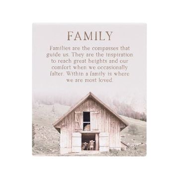 Picture of Rustic meadow family verse