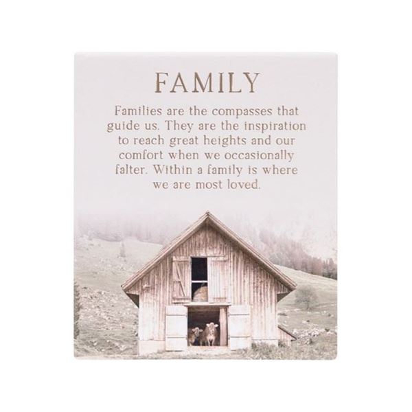 Picture of Rustic meadow family verse