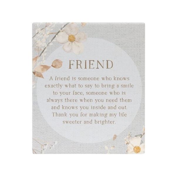 Picture of Rustic meadow friend verse