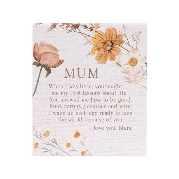 Picture of Rustic meadow mum verse