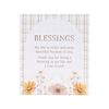 Picture of Rustic meadow blessings verse