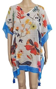 Picture of Kaftan with butterflies