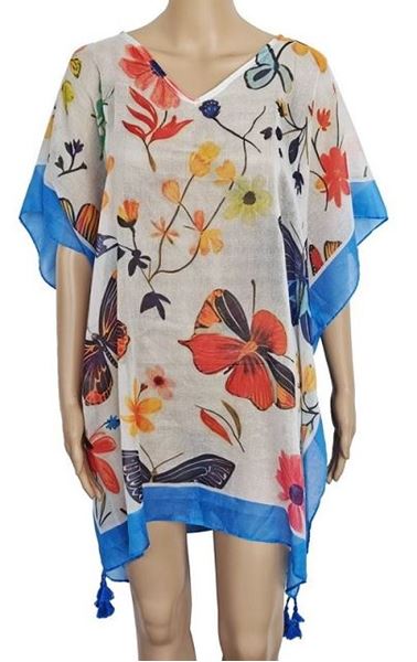 Picture of Kaftan with butterflies