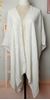 Picture of Ivory leaves lace cape