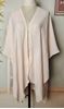 Picture of Pink leaves lace cape