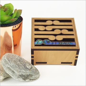 Picture of Trinket box koru 2