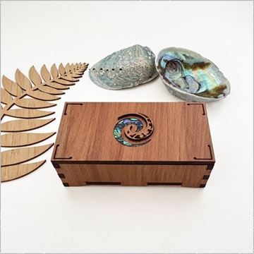 Picture of Rectangle box koru