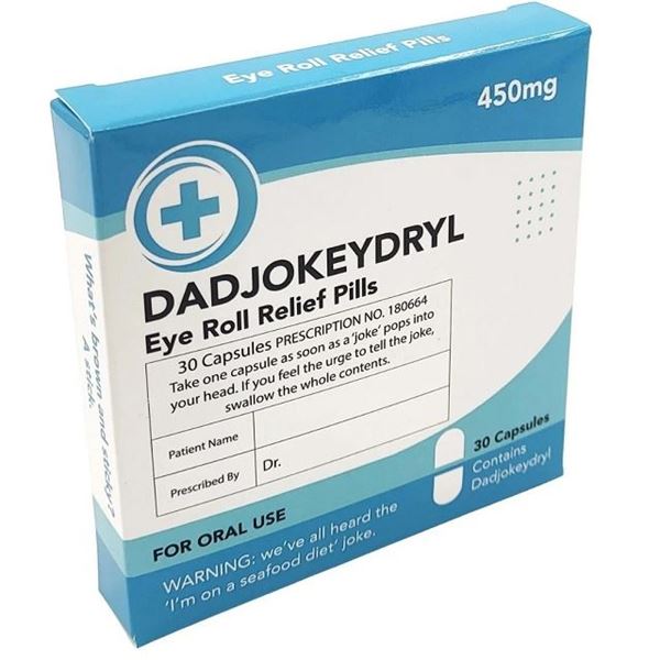 Picture of Fun pills dadjokeydryl