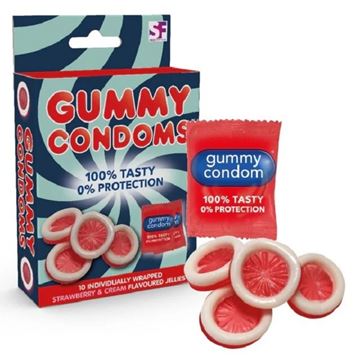 Picture of Gummy condoms fruit flavour