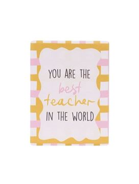 Picture of Best teacher magnet