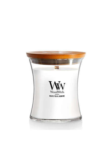 Picture of Woodwick med white tea/jasmine