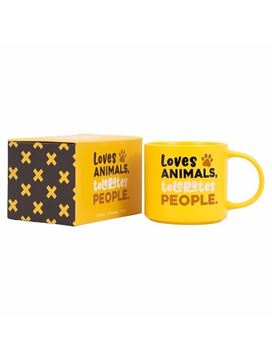 Picture of Cheeky loves animals mug