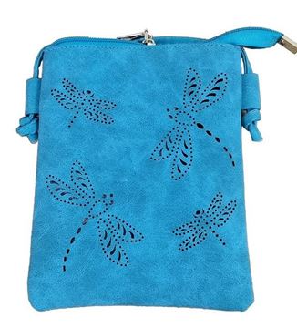 Picture of Teal dragonfly bag