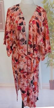 Picture of Kimono red leaves