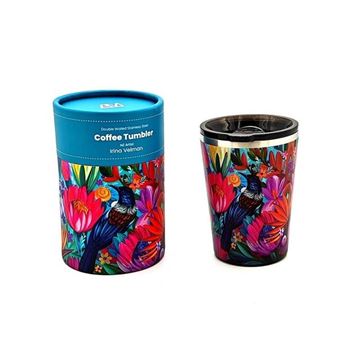 Picture of Tui pink/purple coffee tumbler