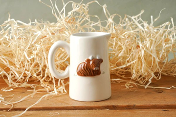 Show details for Highland cow milk jug Picture of Highland cow milk jug