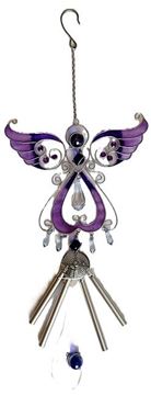 Picture of Windchime purple angel