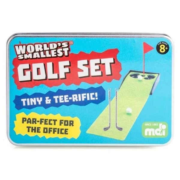 Picture of Worlds smallest golf set
