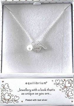 Picture of EQ love/feather necklace
