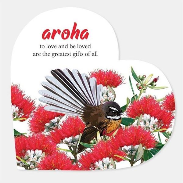 Picture of Standing heart fantail